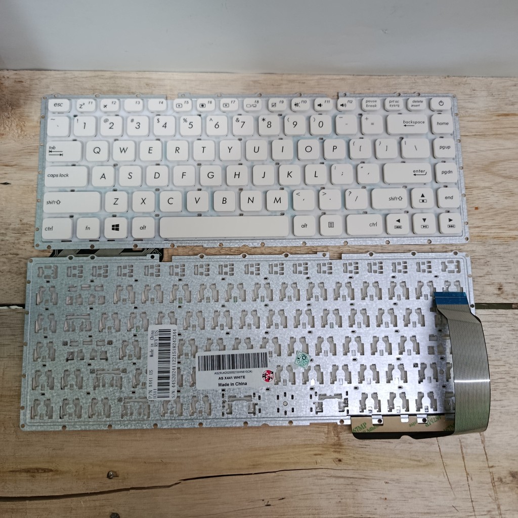 Asus Keyboard Laptop Asus X441N X441S X441B X441U X441M X441UV Putih Original