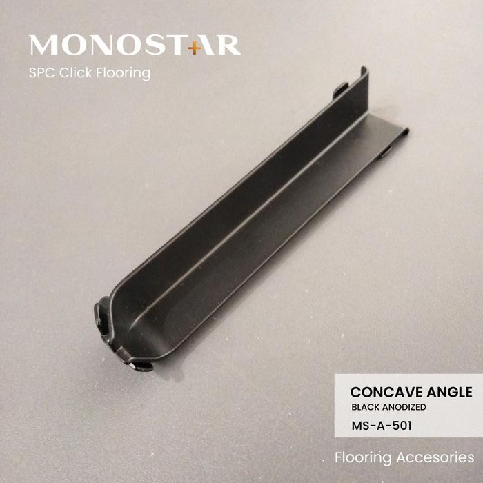 AKSESORIS PLINT SKIRTING ALUMUNIUM MONOSTAR – AKSESORIS LIST LANTAI - LEFT PLUG (B)