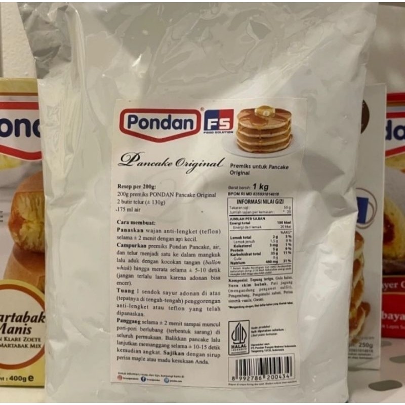 

Pondan Pancake Original 1kg