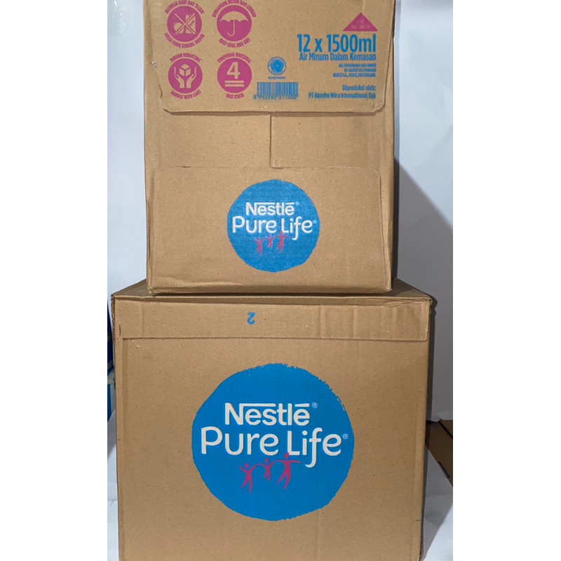 

Nestle PureLife 1500ml Perdus isi 12 Botol
