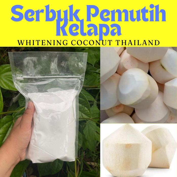 

Serbuk Pemutih Sabut Kelapa Muda Kelapa Diamond Kelapa ala Thailand - 500 gram