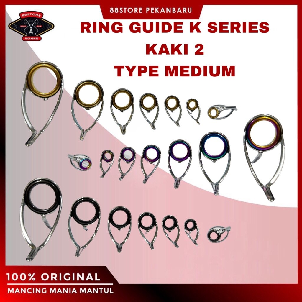 88storejakarta Liebe Ring guide joran kwstg kaki 2 non fuji