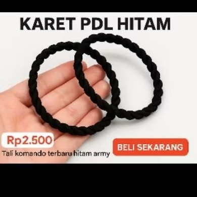Karet Kaki PDL Army Style | Karet Celana Bawah Sepatu Boot Pria Wanita | Pengait Celana Biar Rapi