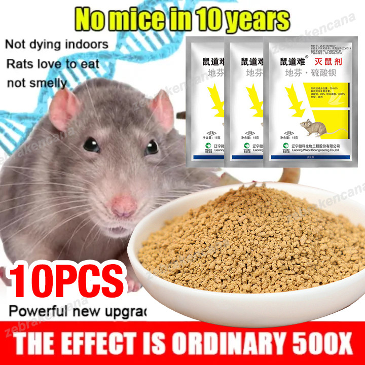 Racun Tikus Racun Tikus Paling Ampuh No 1 Pengusir Tikus Ampuh 100% Obat Tikus Umpan Tikus Mengusir 