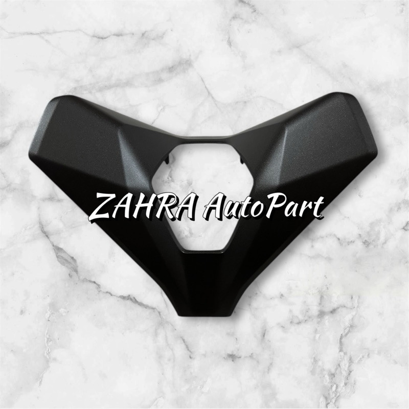 Garnish handle cover stang stir PCX 160 new K1Y gen 2 tahun 2025 Hitam doff Original