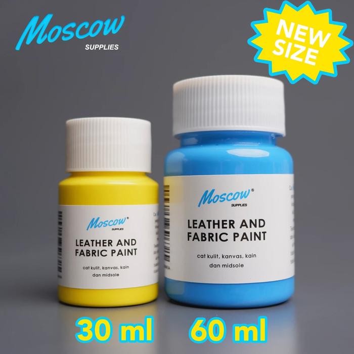 

Cat Akrilik/Leather Paint/Midsole Paint/Melukis Jeans Moscow - White, 30ml