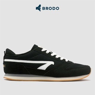 BRODO - Sneakers Tizano Black White