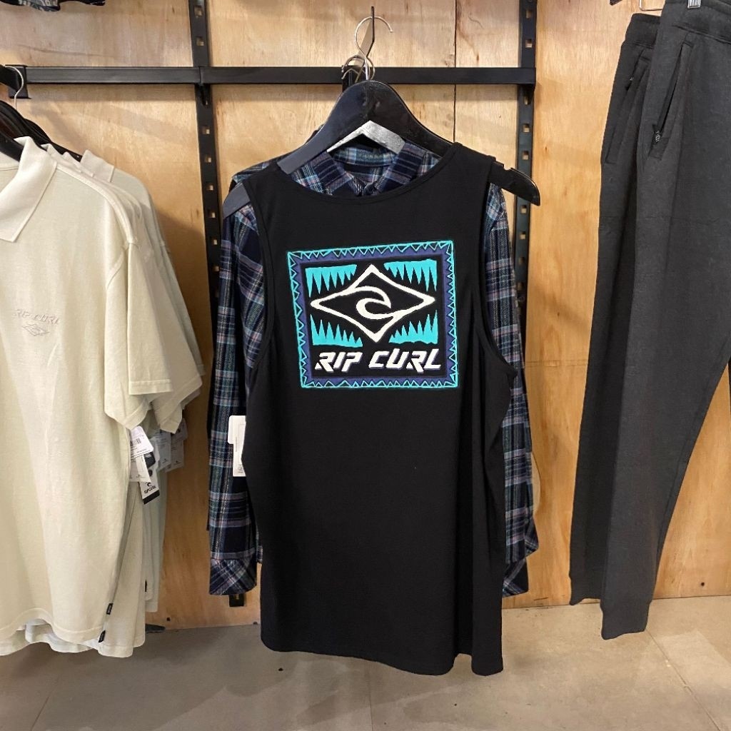 Kaos Singlet Ripcurl Throwback Tank - Men Original