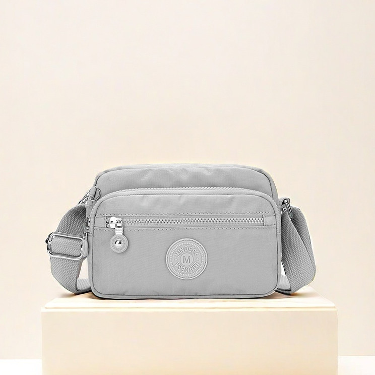 MK87UJ 【Ready Stock】Mindesa8757 Korean version crossbody bag, multi compartment shoulder bag, mobile