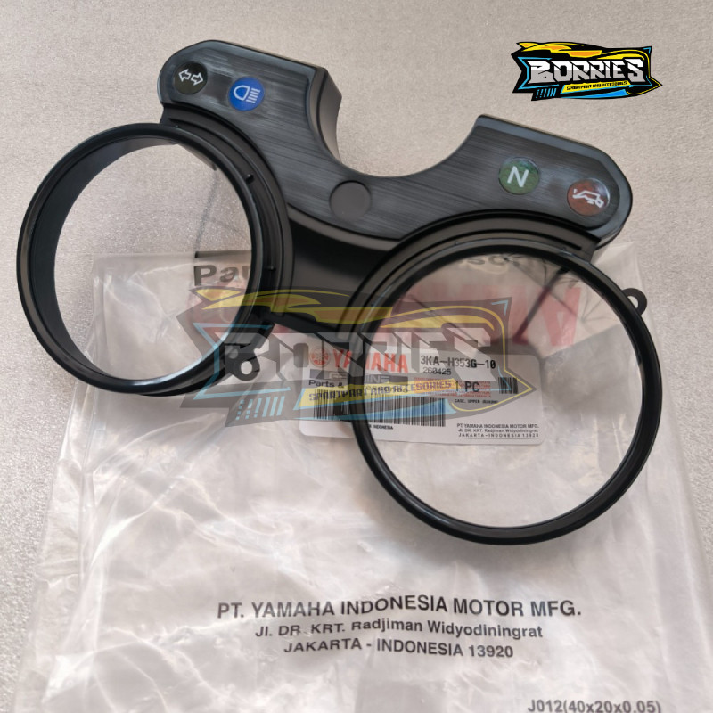 COVER MIKA ATAS SPEDOMETER KILOMETER CASE UPPER RX KING NEW 2002 ORIGINAL YAMAHA 3ka-H353G-10