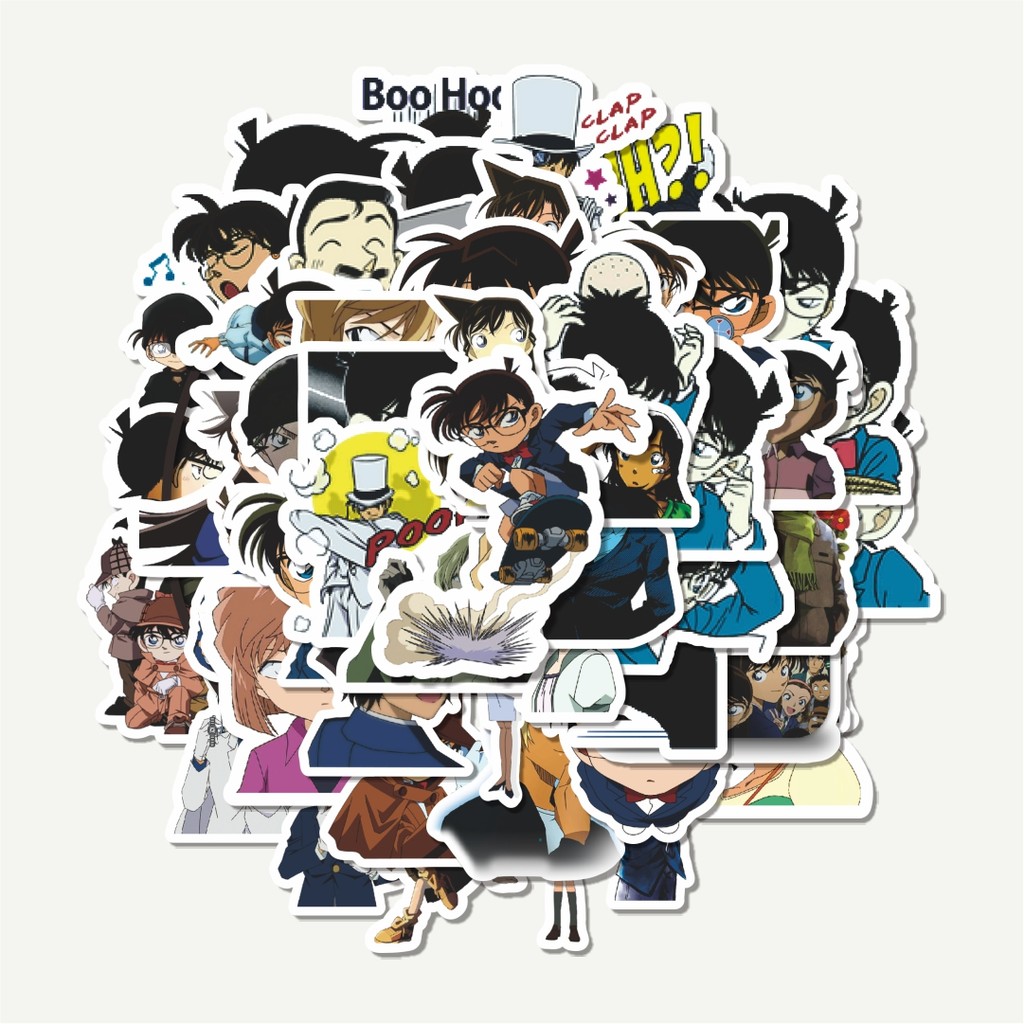 

Sticker Pack Stiker Anime Detective Conan V6 | Sticker TUMBLR | Stiker LAPTOP KOPER HELM