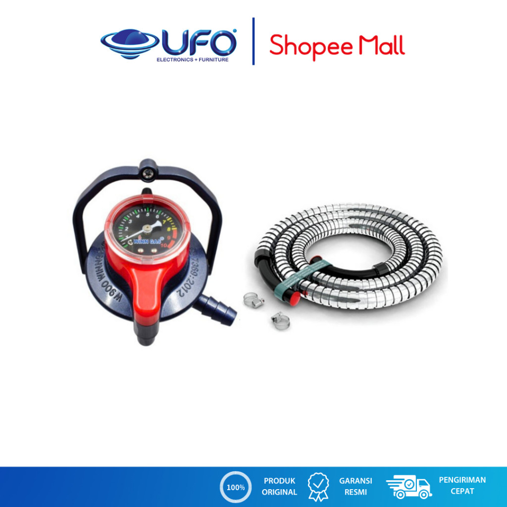 New Winn Gas Regulator Selang Selang Paket Regulator W900Premium