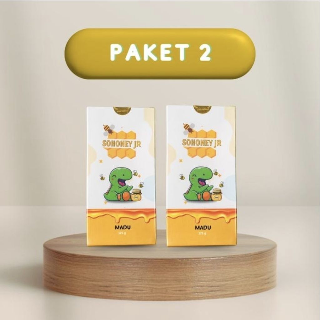 

Sohoney Jr – Madu Vitamin Anak Herbal Alami | Nafsu Makan, Imun, BPOM & Halal