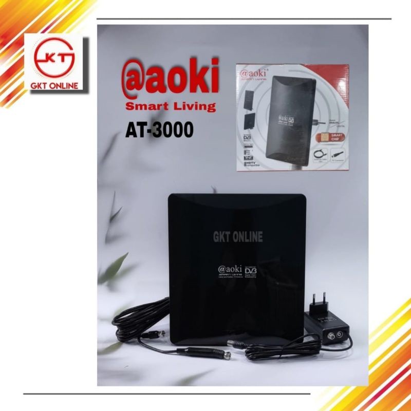 Antena Tv Digital Aoki AT 3000 /Antena Indoor Outdoor