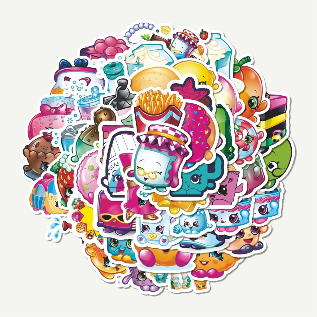 

Sticker Pack Stiker Shopkins Versi 2 | Sticker TUMBLR | Stiker LAPTOP KOPER HELM