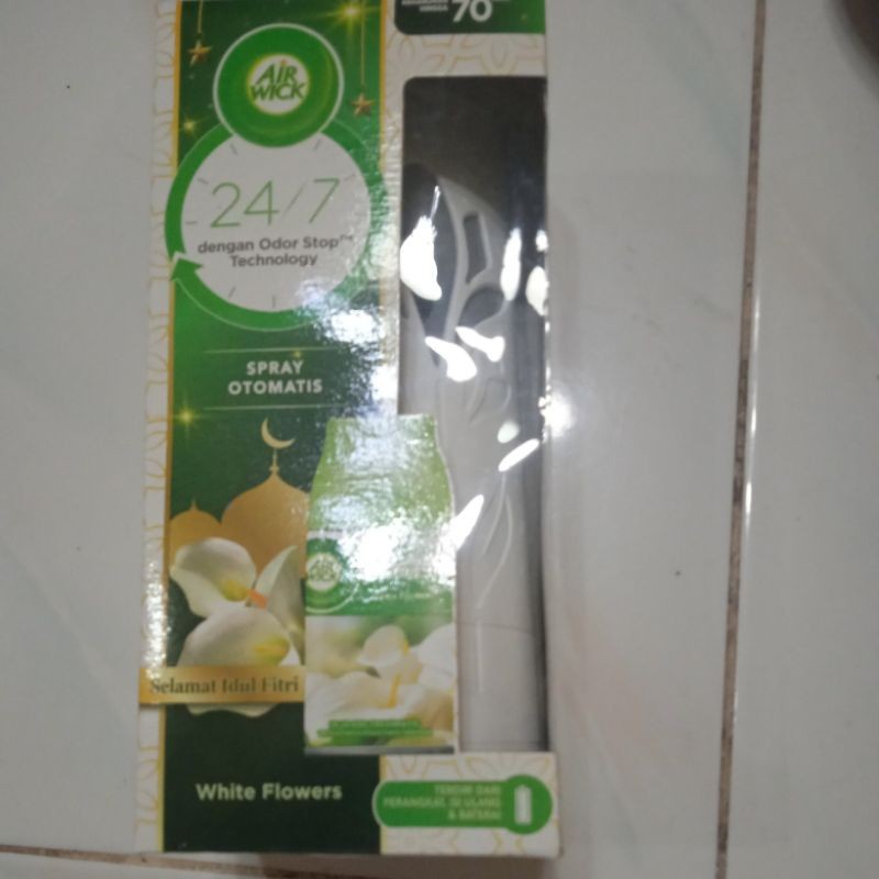 Air Wick 1 Set dengan mesin Spray Otomatis isi 250ml