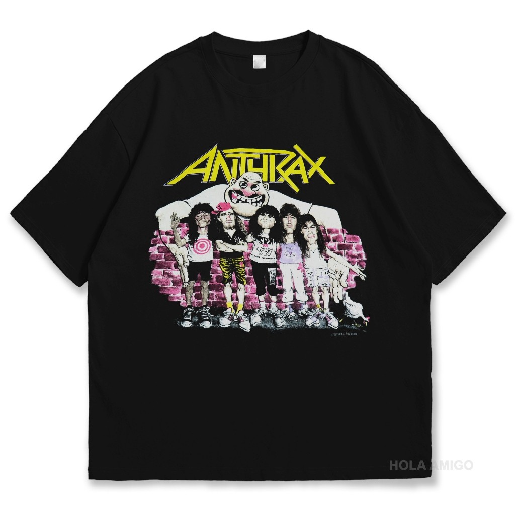 [BS] Kaos / Baju Distro Music Band Anthrax