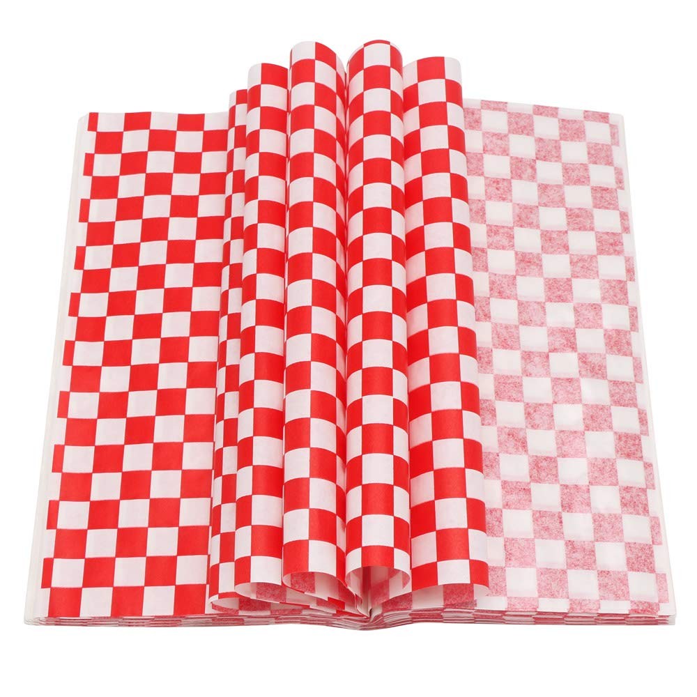 

25/50/100pcs Sheets Deli Wax Paper For Food, Basket Liners, Food Picnic Paper, Grease Proof Deli Wrapping Paper Kitchen Tools