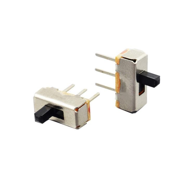 Saklar Geser Slide SS-12D00 SS12D00 SPDT 3P 3pin ON OFF 1P2T Mini Toggle Switch Slide