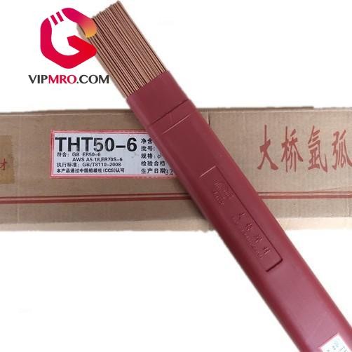BRIDGE Kawat las Argon /Tig rods/Filler Besi/Kawat las baja karbon THT50-6 2.0*1000【AWS A5.18：ER70S-