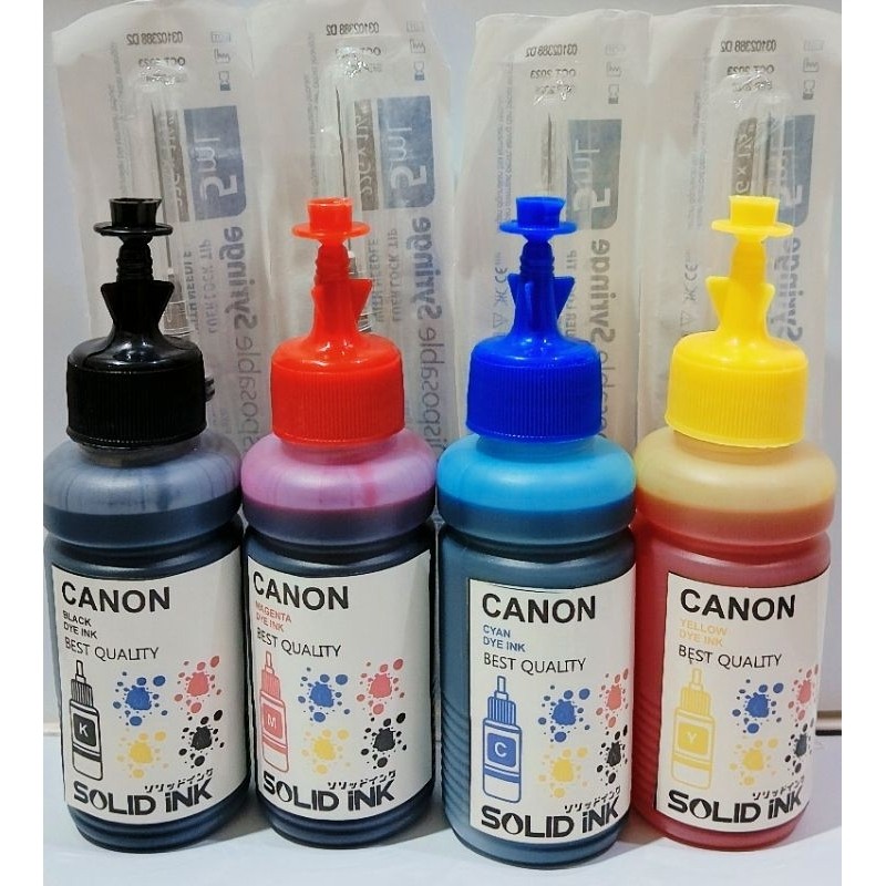 Paket Tinta Canon PG745s MG2570s TR4570 TR4670s 1 Paket 4 warna