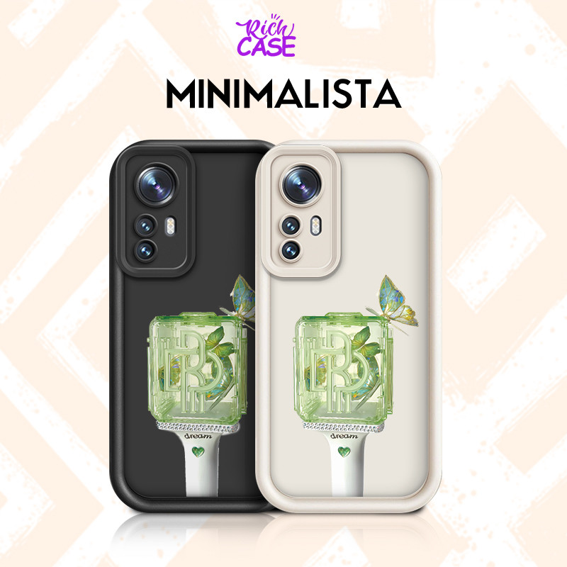 Anti-collision silicone soft shell ladder Case HP nct dream Cheer stick For Redmi 14C 13 A3 13C 12 A