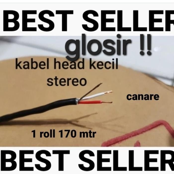 - RM74...!!! KABEL HEAD STEREO ) skrem ekserm kabel anti noise  rakit mic potensio aux rca coaxial m