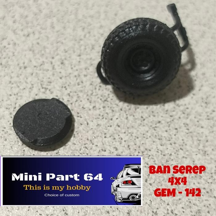 Diorama Diecast Ban Serep GEM-142 Miniatur Skala 64