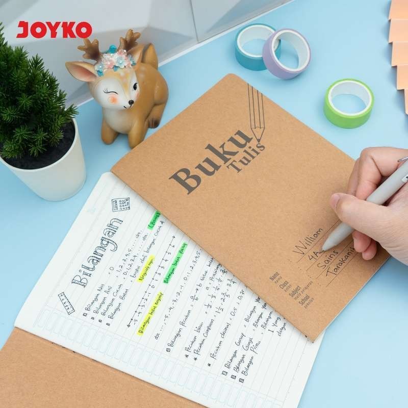 

Joyko buku tulis/notebook NB-741 A5 (harga 1pack isi 10pcs)