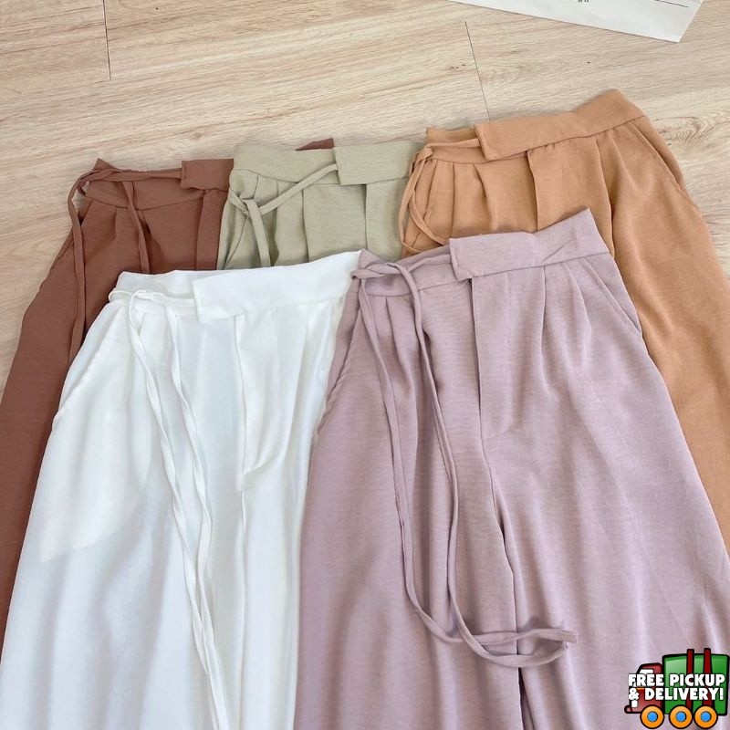 JANELLE PANTS/ KULOT CRINCLE AIRFLOW PREMIUM // KULOT CRINCLE TALI SAMPING