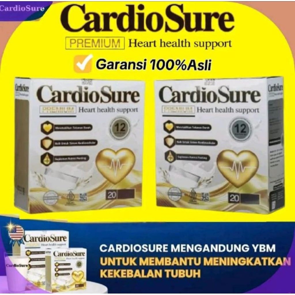 

CardioSure Milk Susu Obat Hipertensi Jantung Sehat Normal