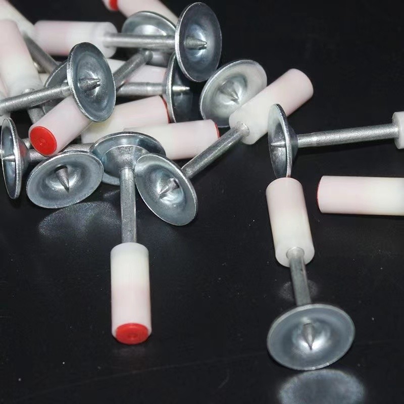 200pcs Paku Beton Ramset Paku Ramset Beton Paku Tembak Beton Dan Besi Standart Washer Besar Lurus Is