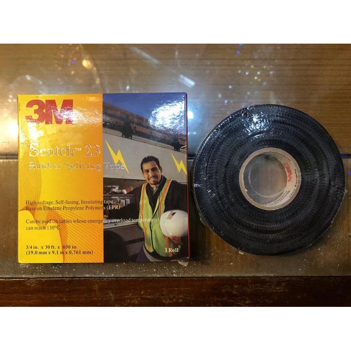 

MUMPUNG PROMO 3M isolasi listrik Scotch 23 Rubber Splicing TapeTERLARIS