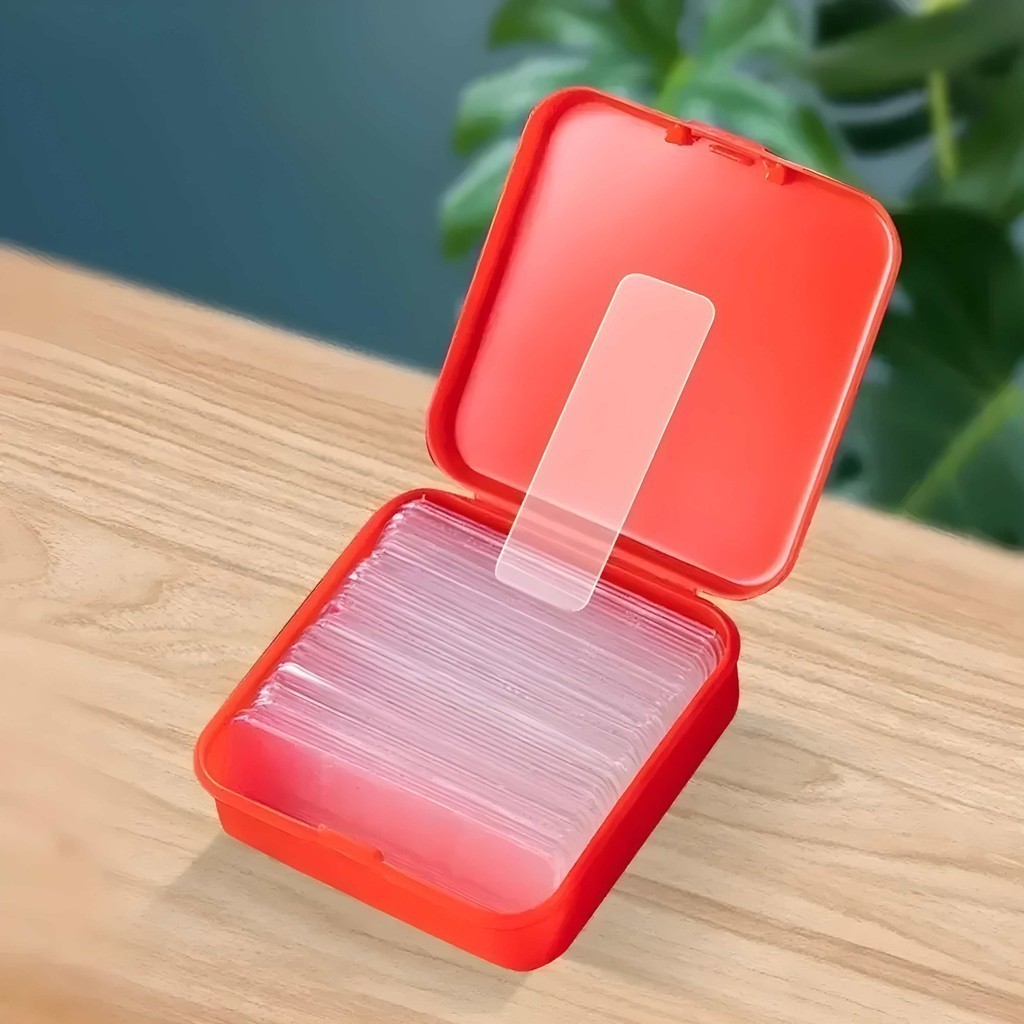 

Double Tape Isi 60 Nano Tape Akrilik Solasi Mini Transparan Bolak Balik 1 Kotak Stiker Double Tape Bening 2 sisi Perekat Anti Air Kuat Box Kotak