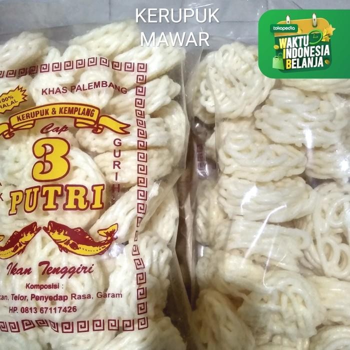 

add l KERUPUK MAWAR PUTIH KHAS PALEMBANG 250 grml