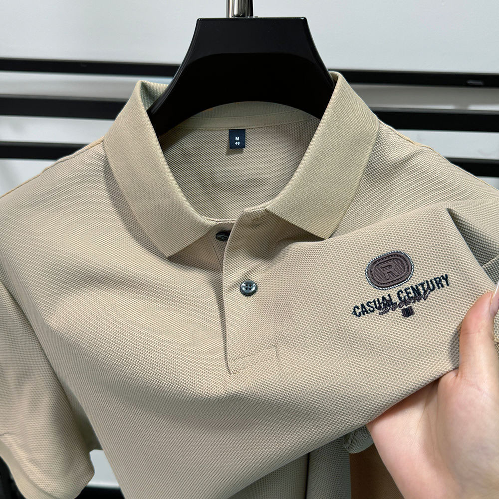 Baju polo pria kemeja berkerah dewasa cowok t shirt motif premium korean style shirt polos terkeren 