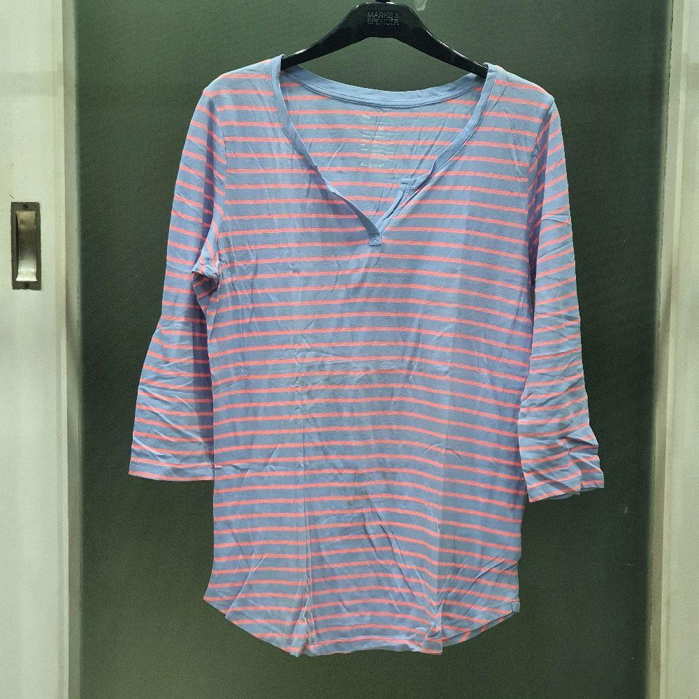 I baju wanita atasan blouse blus kaos gap lengan 3/4  preloved second Casual Top Cewek