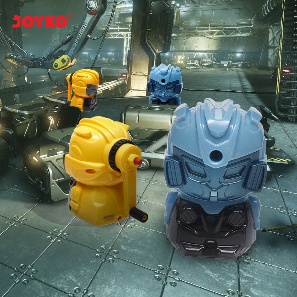 

JOYKO Rautan Meja A 165co Robot Sharpener Orotan Putar Serutan Peruncing Pensil Anti Slip Tajam Dan Kuat