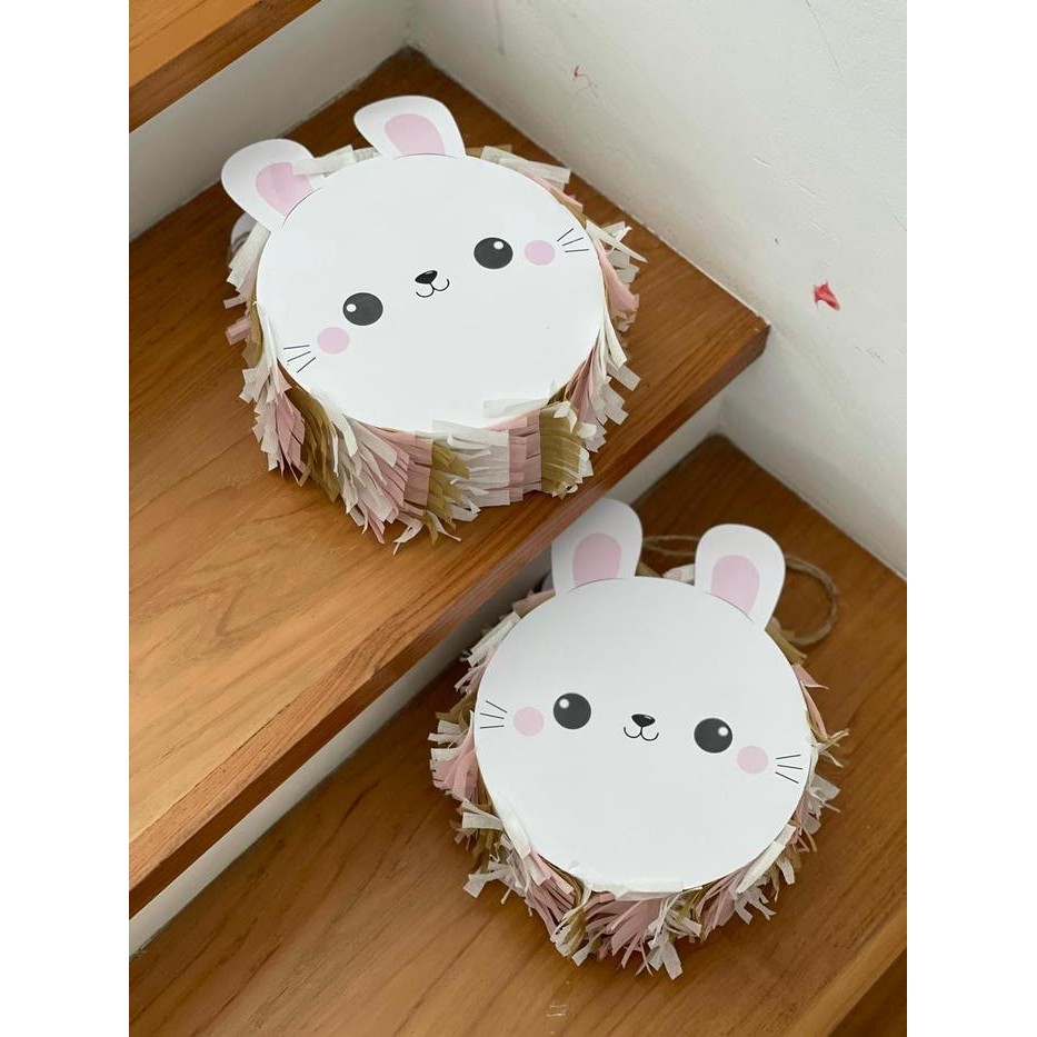 

Pinata ready stock, siap pukul sudah termasuk isian & tongkat pemukul - Rabbit