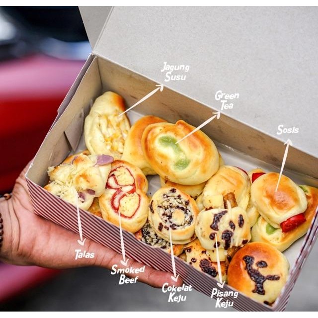 

Roti Unyil Venus Oleh Oleh Khas Bogor Tangerang SAMEDAY INSTAN - mix 10pc