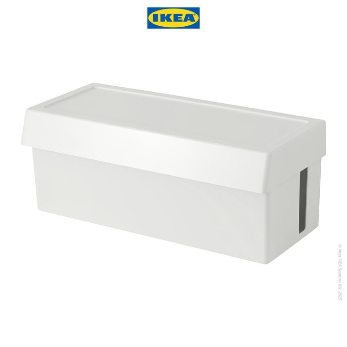 

IKEA SÄTTING Kotak Pengatur Kabel Dengan Penutup Minimalis Plastik Fabric