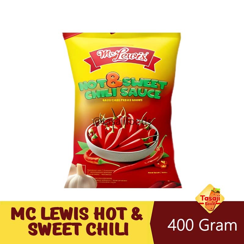 

MC Lewis Hot and Sweet Chili Sauce 400 Gram Tazaj