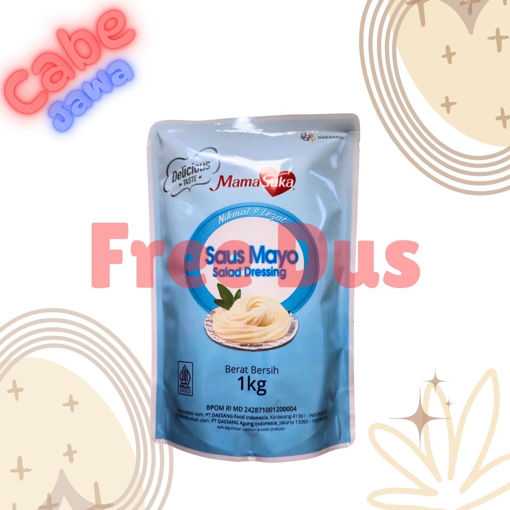 

Salad Dressing Saus Mayo Mamasuka 1 Kg