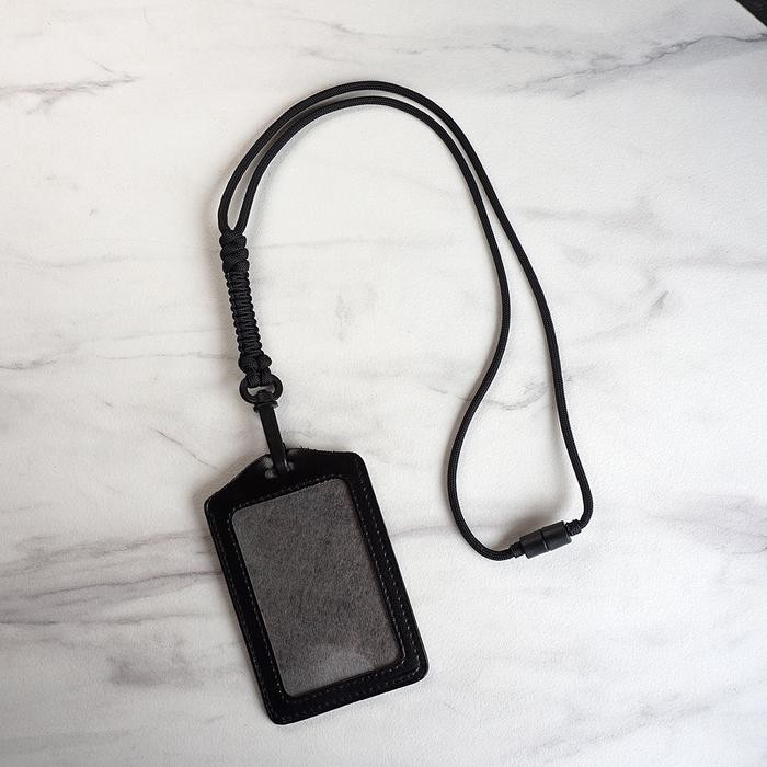 

Sale Lanyard Id Card Holder Tali Gantungan Name Tag Paracord - Black, 165-167cm Terlaris