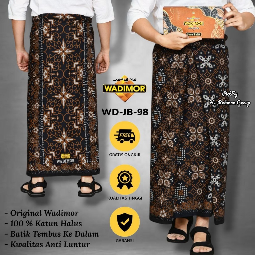 Sarung Batik Wadimor Gus Iqdam Super Premium Sarung Batik Pria Terbaru 2025