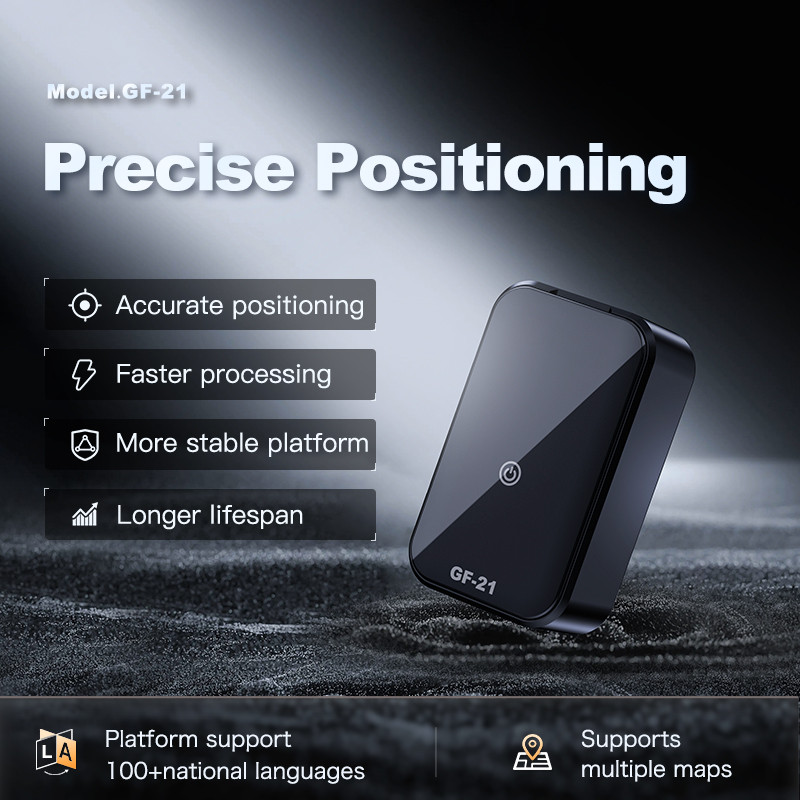 GF21 GPS Tracker Precise Positioning Mini CarTracker Universal Bike GPS Tracker for the Elderlyand C