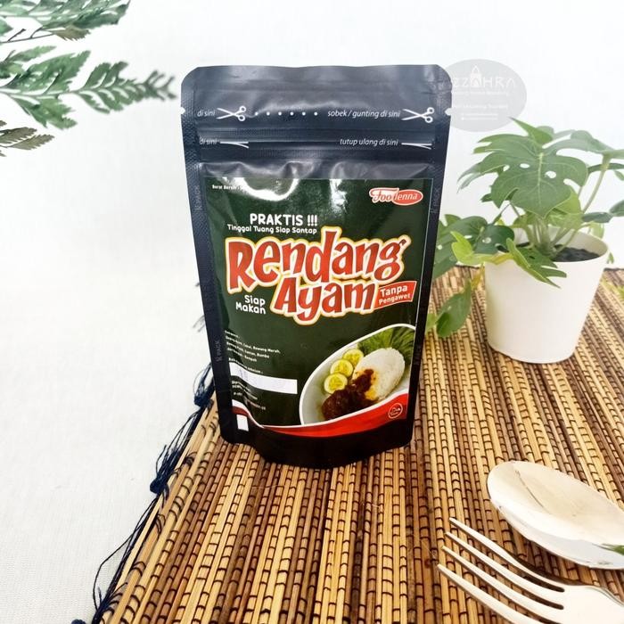 

[TERLARIS] FOODENNA FOOD - MAKANAN INSTAN SIAP SAJI - Rendang Ayam[TERLARIS ]