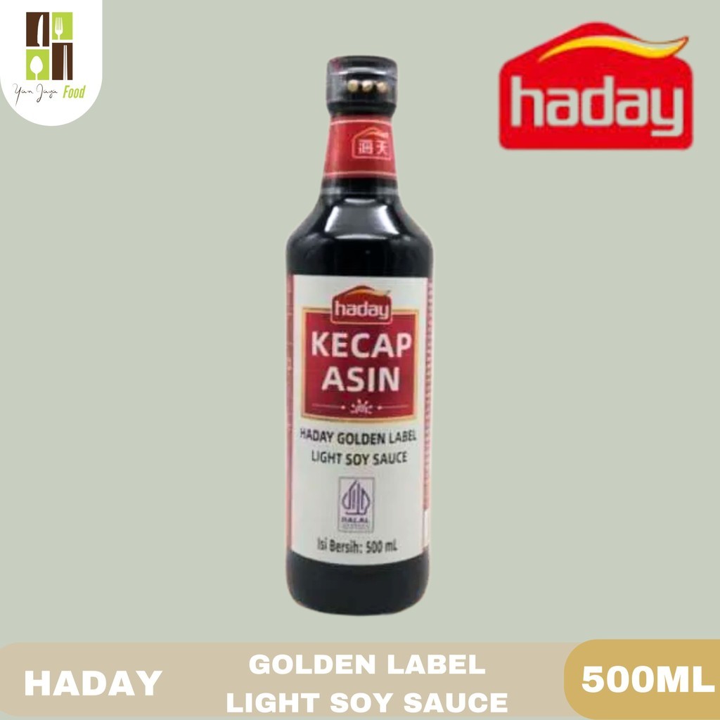 

Haday Golden Label Light Soy Sauce 500ml - 1 PCS / Kecap Asin