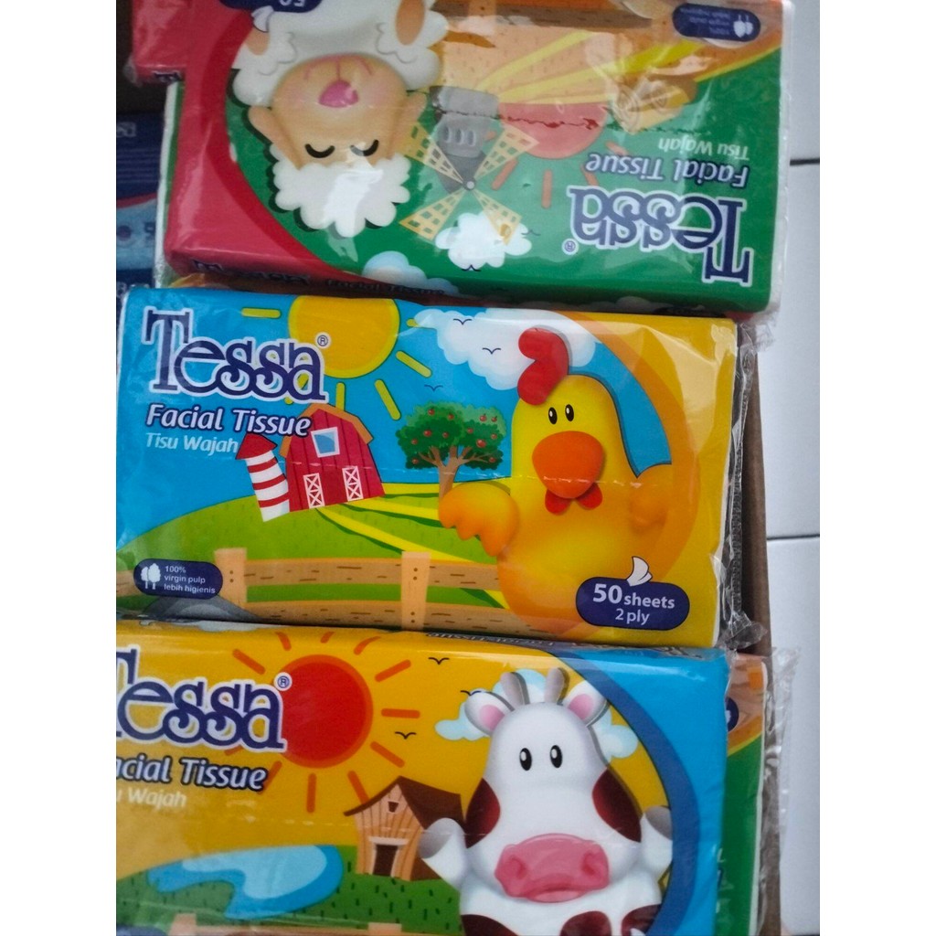 TESSA FACIAL TISSUE 50sheet