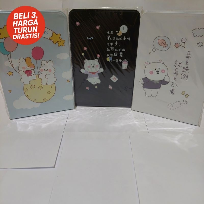 

SATU SET 2 PCS Pembatas Buku Besi Karakter Lucu Animasi Fancy